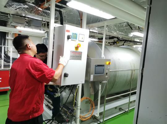 深海一号工作级ROV故障排除及测试